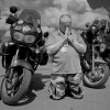 Польскі байкер у Будславе